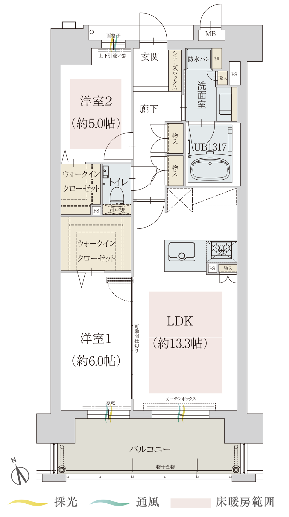 Bタイプ間取り