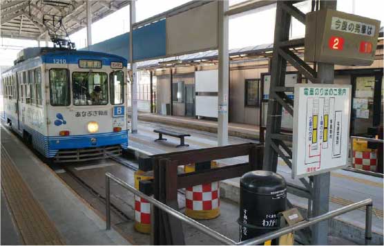 熊本市電「上熊本」電停徒歩1分