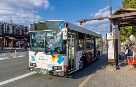 熊本都市バス「上熊本駅前」バス停徒歩1分