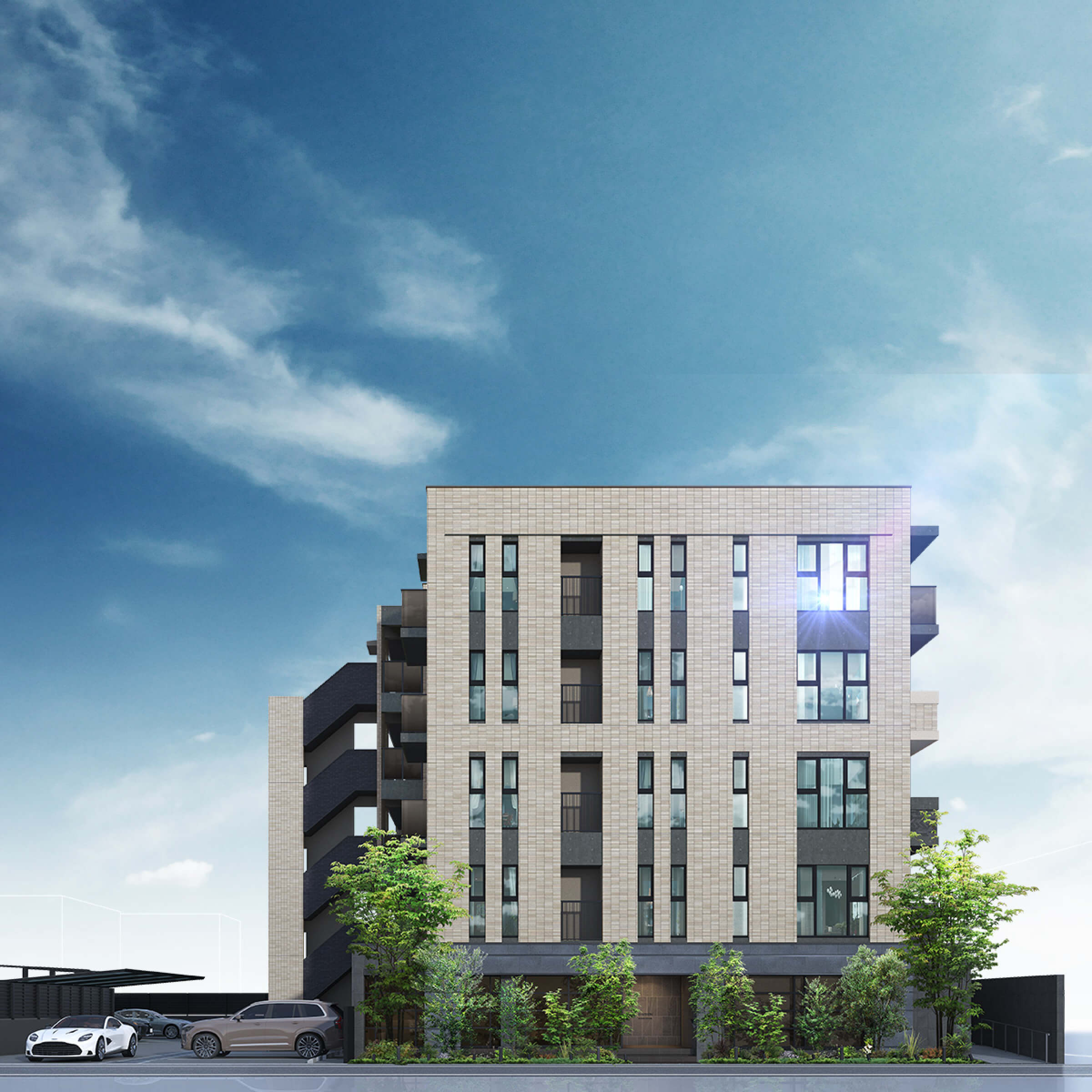 外観完成予想図