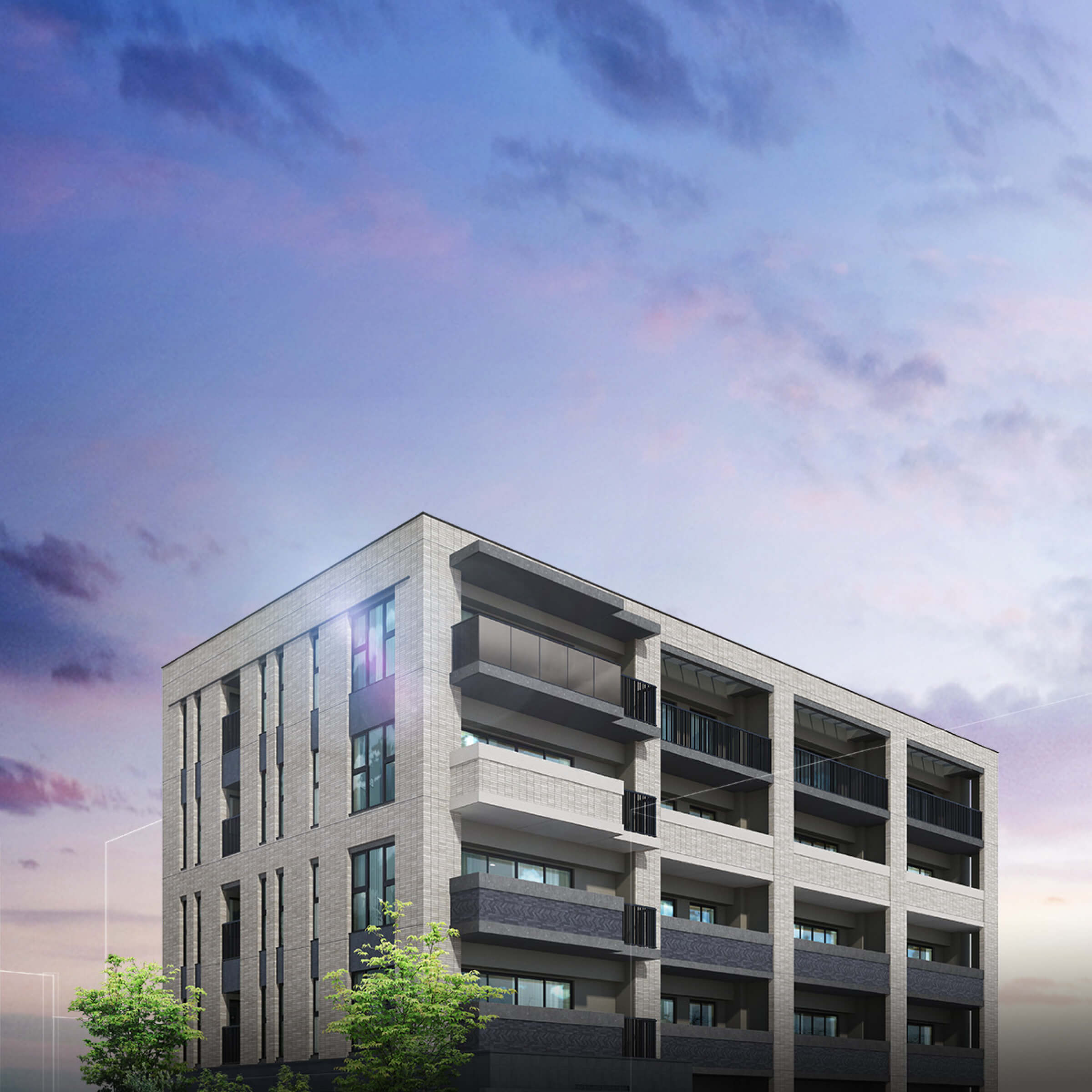 外観完成予想図