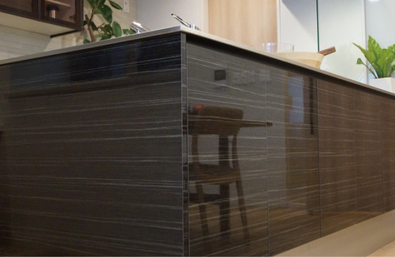 キッチンカウンター下収納