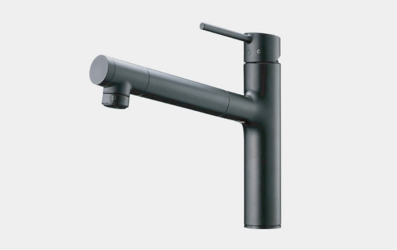 浄水器一体型シングルレバー混合水栓