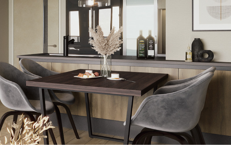 対面オープンキッチン