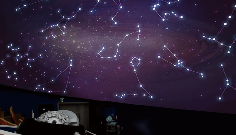 プラネタリウムの写真
