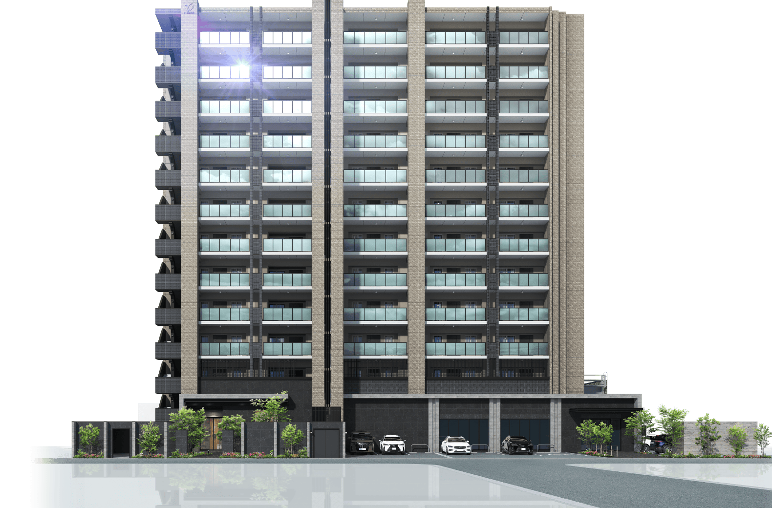 外観完成予想図