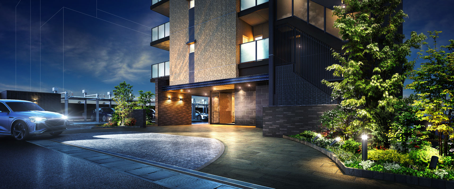 エントランスアプローチ